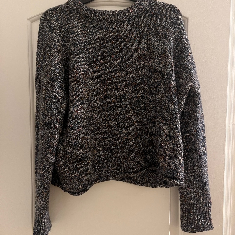 Multicolored knit sweater